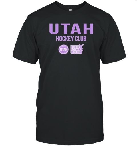 NHL Utah Richmond Resilient Hockey Fights Cancer T-Shirt