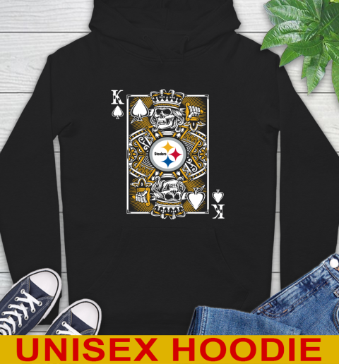 Pittsburgh Steelers NFL Football The King Of Spades Death Cards Shirt Hoodie