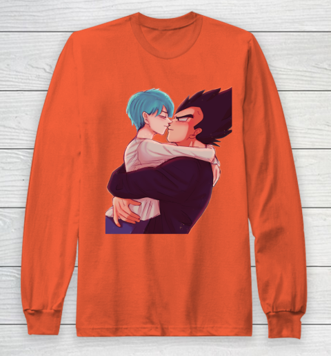 Vegeta and Bulma Dragon Ball Long Sleeve T Shirt
