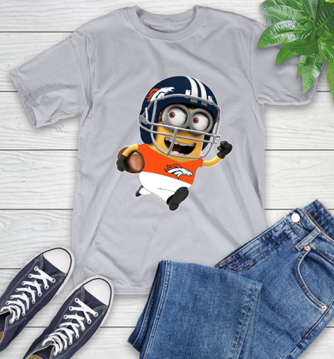 NFL Denver Broncos Minions Disney Football Sports T-Shirt 6