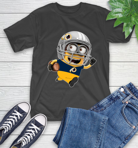 NFL Washington Redskins Minions Disney Football Sports T-Shirt 2