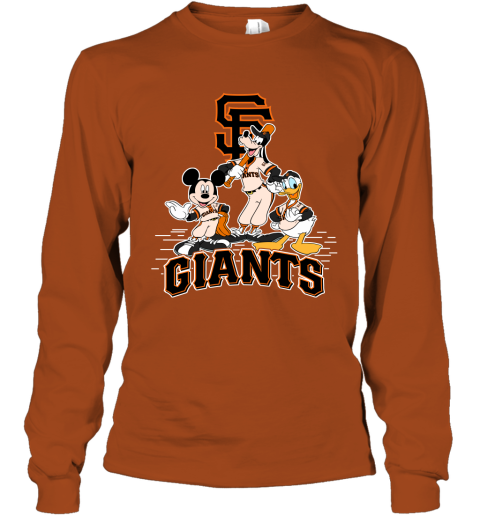 Women's Nike Orange San Francisco Giants Baseball T-Shirt Size: Small