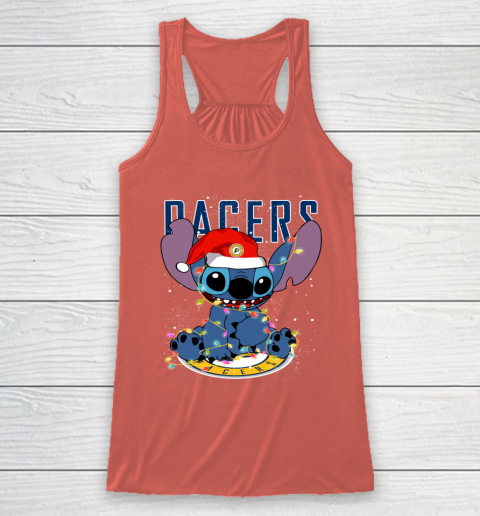 Indiana Pacers NBA noel stitch Basketball Christmas Racerback Tank 2