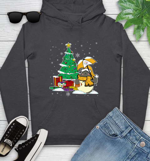 Pittsburgh Steelers NFL Football Cute Tonari No Totoro Christmas Sports Youth Hoodie 8