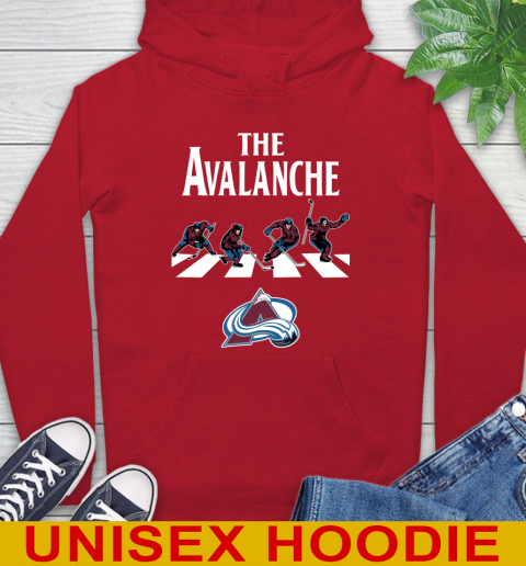 NHL Hockey Colorado Avalanche The Beatles Rock Band Shirt Hoodie 10