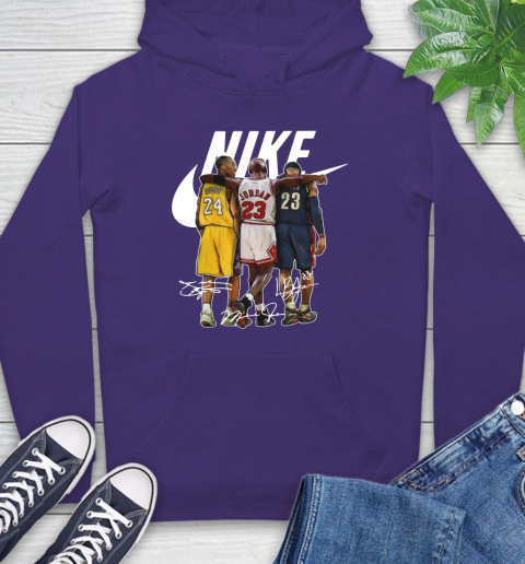 Kobe bryant x michael on sale jordan x lebron james hoodie