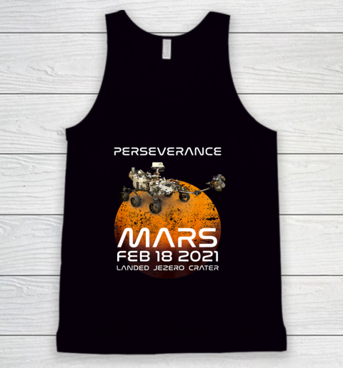 Perseverance Mars Rover Landing 2021 Nasa Mission Tank Top