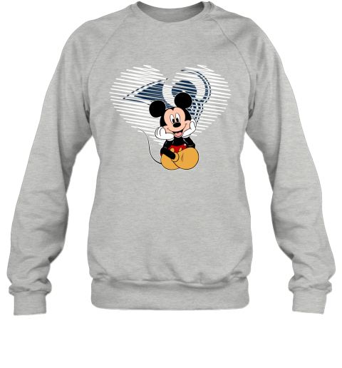 NFL Los Angeles Rams The Heart Mickey Mouse Disney Football T Shirt GmwFGFTZ47l sweatshirt 35 95 151514 front sport grey