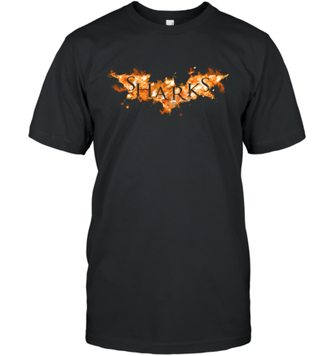 NHL San Jose Sharks Batman Logo DC Hockey Sports