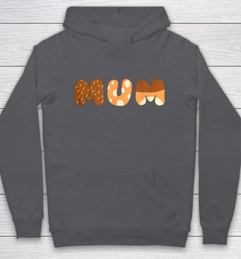 Bluey Mum for moms on Mother Day Chili Hoodie 4