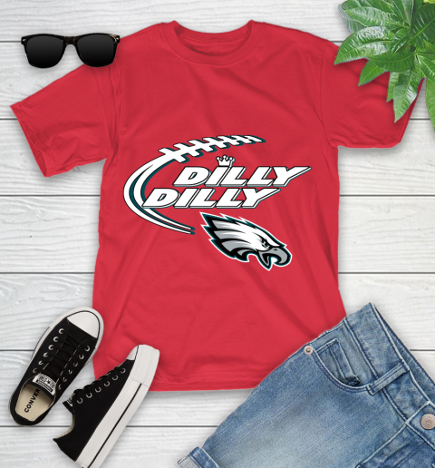 NFL Philadelphia Eagles Dilly Dilly Football Sports Youth T-Shirt 10