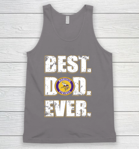 NFL Minnesota Vikings Football Best Dad Ever Family Shirt Tank Top 6