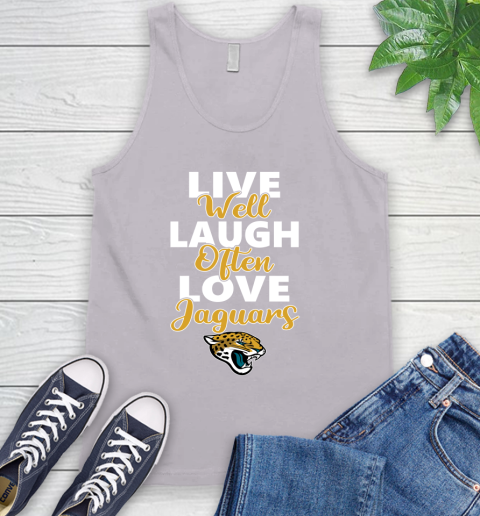 NFL Football Jacksonville Jaguars Live Well Laugh Often Love Shirt Tank Top 3