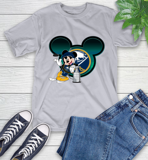 NHL Buffalo Sabres Stanley Cup Mickey Mouse Disney Hockey T Shirt T-Shirt 6