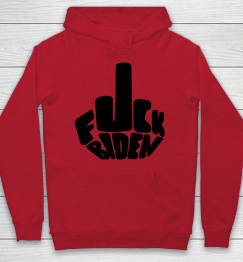 Fuck Joe Biden Cute Middle Finger Anti Biden Hoodie 4