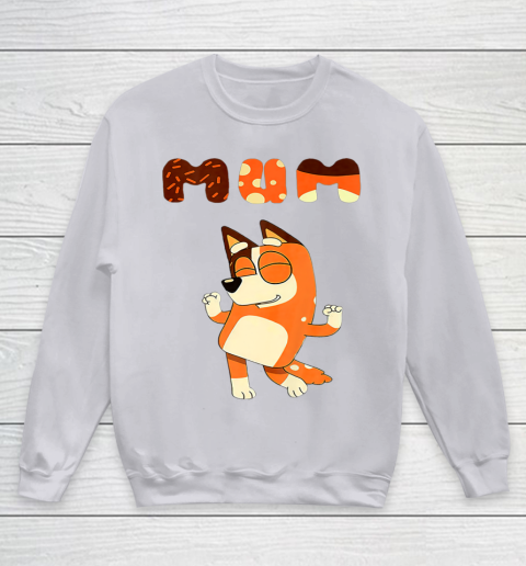 MOM Blueys mom day Youth Sweatshirt 2