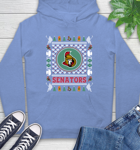 Ottawa Senators Merry Christmas NHL Hockey Loyal Fan Ugly Shirt 23