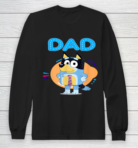 Dad Family Blueys Blueys love Dad Long Sleeve T-Shirt