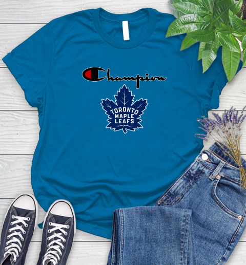 NHL Hockey Toronto Maple Leafs Champion Shirt Women's T-Shirt 5