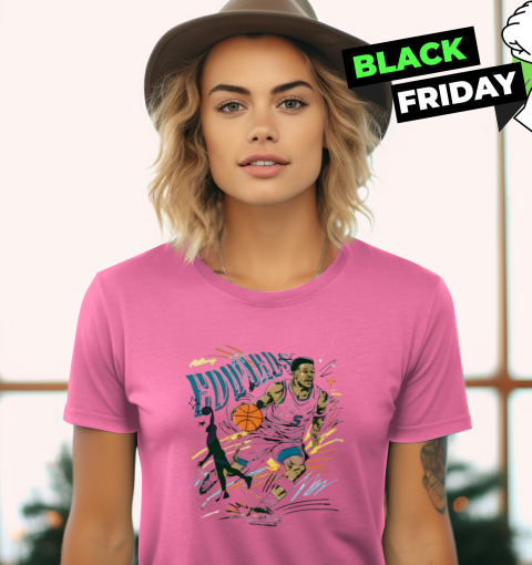 The Minnesota Timberwolves Anthony Edwards Women's T-Shirt