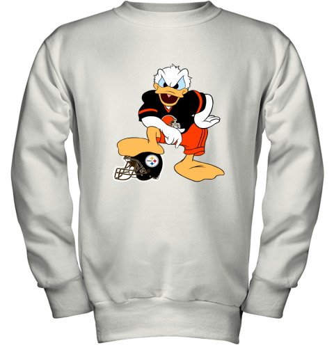 You Cannot Win Against The Donald Cleveland Browns NFL Youth Sweatshirt