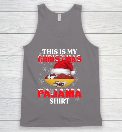 Kansas City Chiefs This Is My Christmas Pajama Shirt NFL Tank Top 6