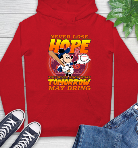 New York Mets MLB Baseball Mickey Disney Never Lose Hope Hoodie 10