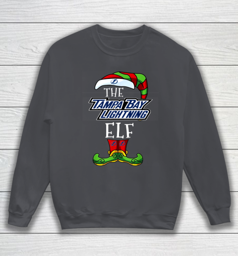 Tampa Bay Lightning Christmas ELF Funny NHL Sweatshirt 4