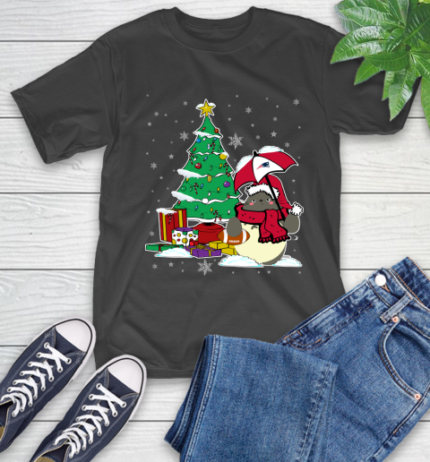 New England Patriots NFL Football Cute Tonari No Totoro Christmas Sports T-Shirt