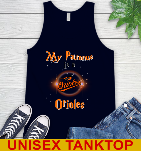 MLB Baseball Harry Potter My Patronus Is A Baltimore Orioles Tank Top 2
