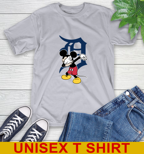 Detroit Tigers MLB Baseball Dabbing Mickey Disney Sports T-Shirt 6