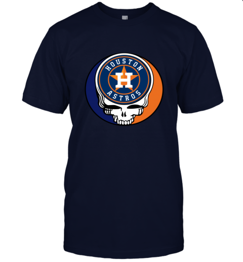 Houston Astros The Grateful Dead Baseball MLB Mashup Unisex Jersey Tee