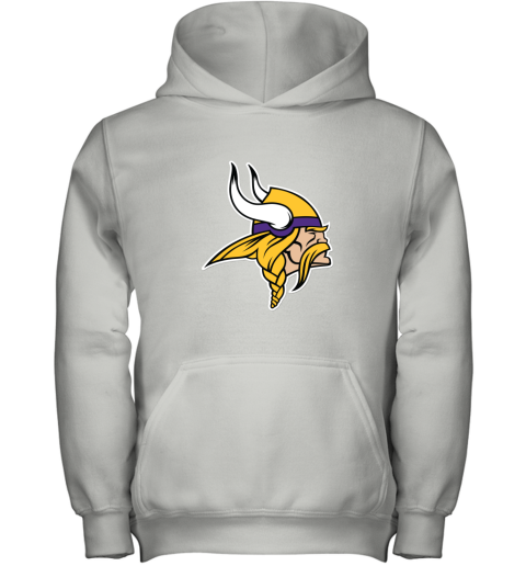 Minnesota Vikings NFL Pro Line Gray Victory Youth Hoodie