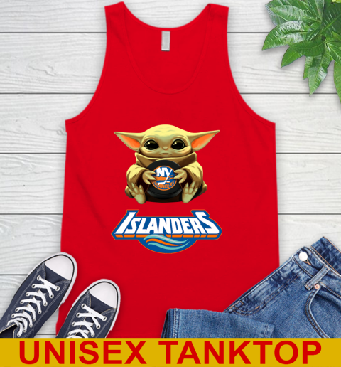 NHL Hockey New York Islanders Star Wars Baby Yoda Shirt 75