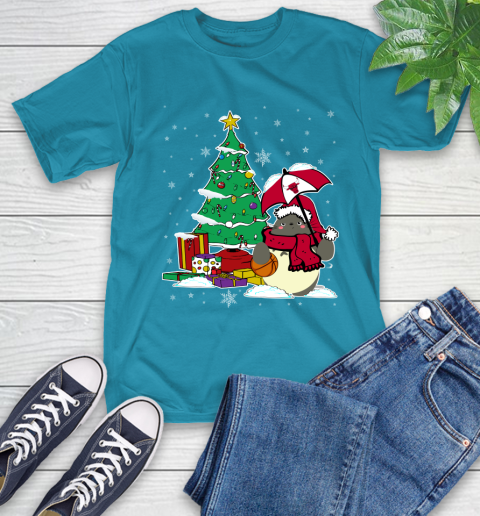 Chicago Bulls NBA Basketball Cute Tonari No Totoro Christmas Sports T-Shirt 9