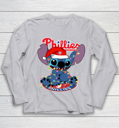 Philadelphia Phillies MLB noel stitch Baseball Christmas Youth Long Sleeve 3