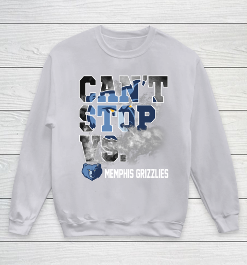 NBA Memphis Grizzlies Basketball Can't Stop Vs Youth Sweatshirt 3