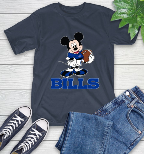 NFL Football Buffalo Bills Cheerful Mickey Mouse Shirt T-Shirt 4