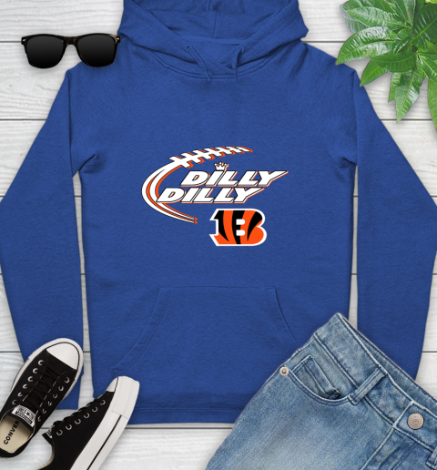 NFL Cincinnati Bengals Dilly Dilly Football Sports Youth Hoodie 9