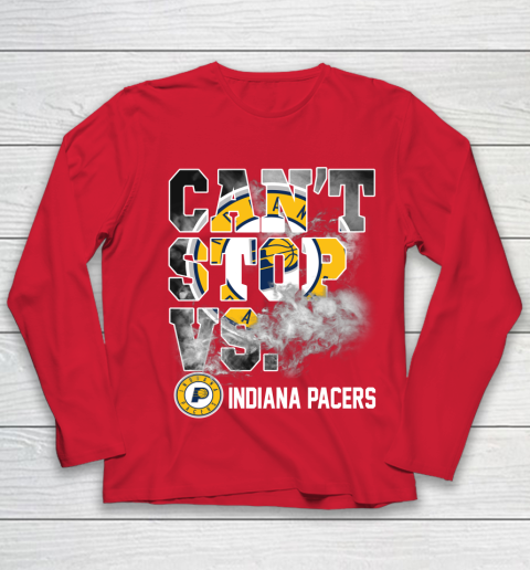 NBA Indiana Pacers Basketball Can't Stop Vs Youth Long Sleeve 8