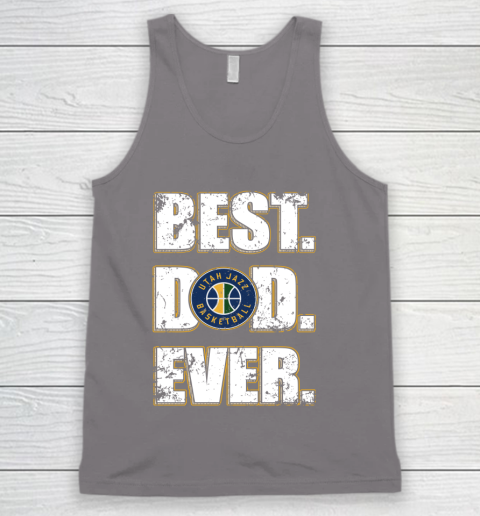 NBA Utah Jazz Basketball Best Dad Ever Family Shirt Tank Top 6
