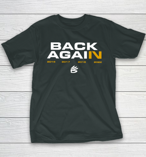 Steph Curry Back Again Youth T-Shirt 3