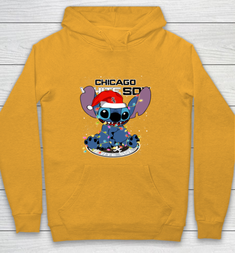 Chicago White Sox MLB noel stitch Baseball Christmas Youth Hoodie 2