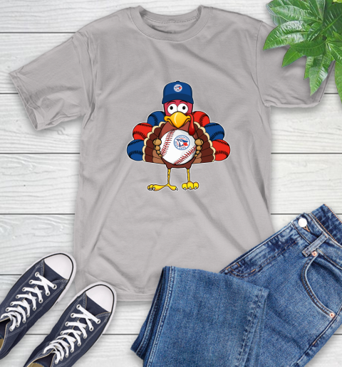 Toronto Blue Jays Turkey thanksgiving T-Shirt 12