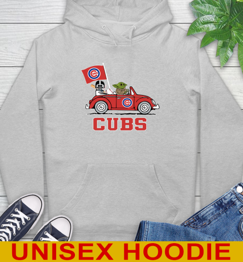 MLB Baseball Chicago Cubs Darth Vader Baby Yoda Driving Star Wars Shirt Hoodie 7 MLB Baseball Chicago Cubs Darth Vader Baby Yoda Driving Star Wars Shirt Hoodie - Image 7