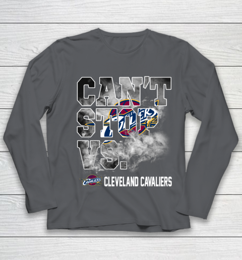 NBA Cleveland Cavaliers Basketball Can't Stop Vs Youth Long Sleeve 6