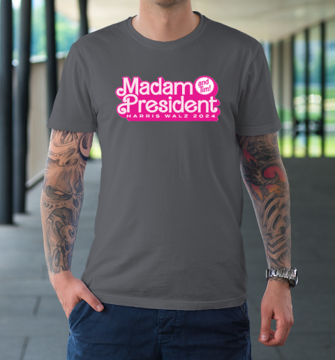 Madam President (and Tim!) Kamala Harris T-Shirt 6