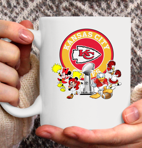 Kansas City Chiefs super bowl 2019 2020 mickey mouse minnie mouse donald duck daisy duck football shirt 149