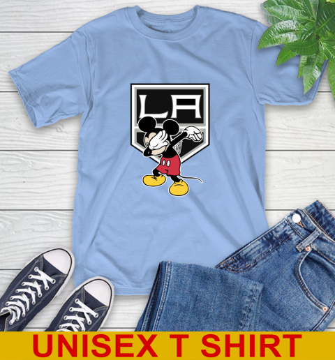 Los Angeles Kings NHL Hockey Dabbing Mickey Disney Sports T-Shirt 11