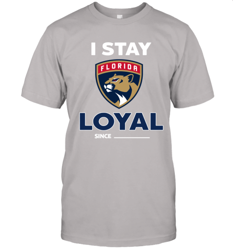 Florida Panthers I Stay Loyal Since Personalized Unisex Jersey Tee